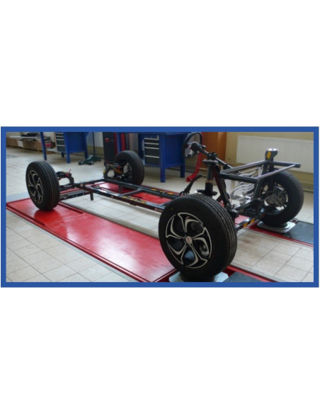 MSVAZ 1 Plataforma de Treinamento para Alinhamento de Rodas