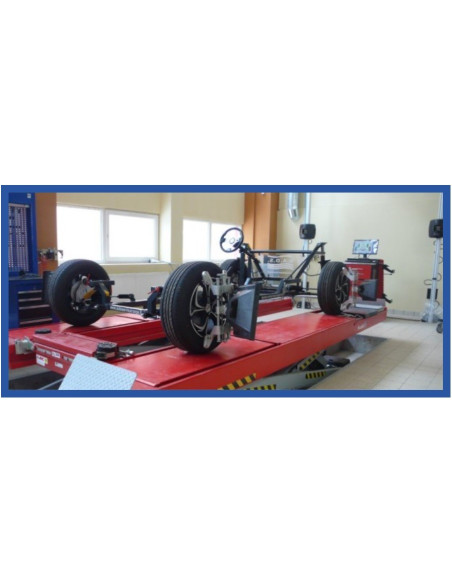 MSVAZ 1 Plataforma de Treinamento para Alinhamento de Rodas