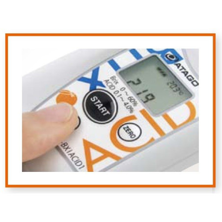 PAL-BX-ACID9 Digital ºBrix and acidity refractometer for pineapple
