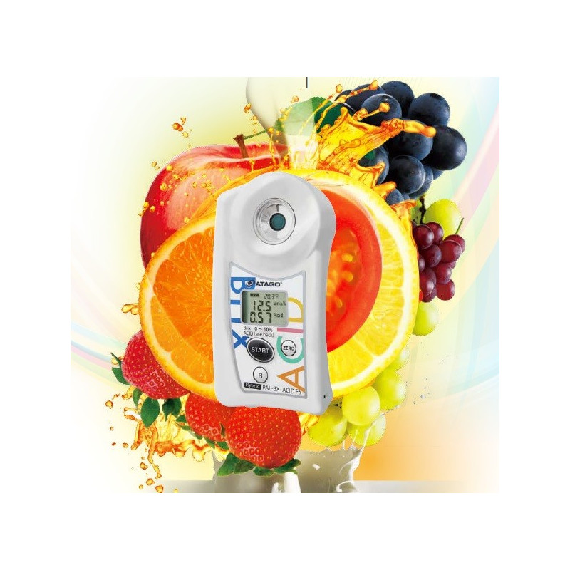 Atago PALBXACIDF5 Refractómetro digital Multifrutas