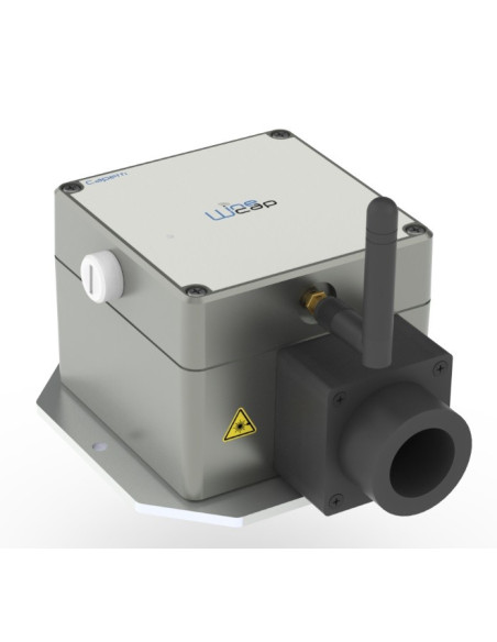 Capetti WSD15IIDIST Data Logger inteligente sem fio de 4 canais - clinômetro biaxial MEMS (1°-15°)