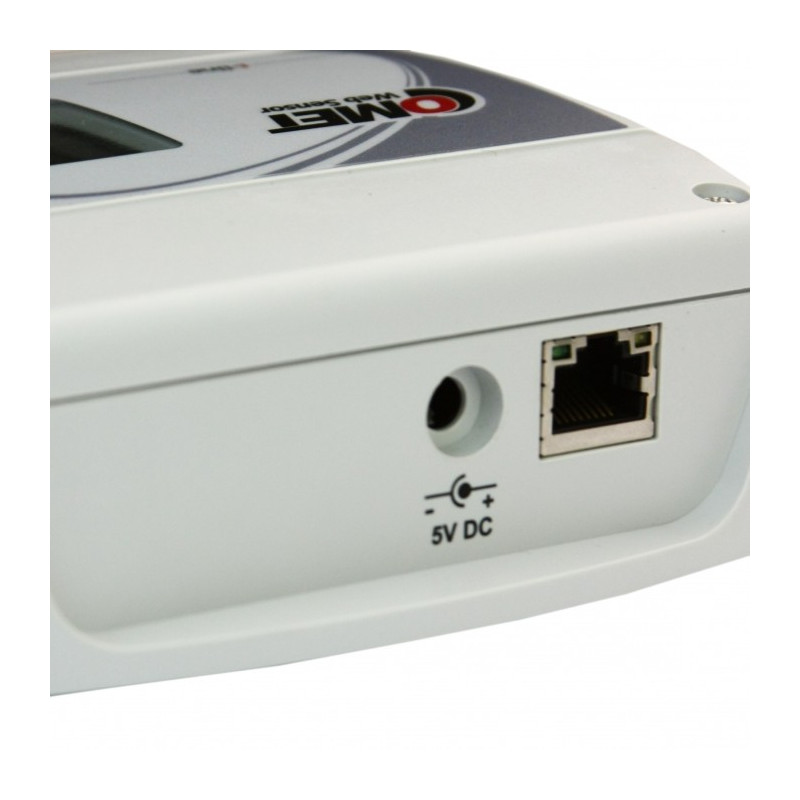 Comet System T6641 T6641 WebSensor com PoE para temperatura remota, umidade, CO2 (Ethernet)