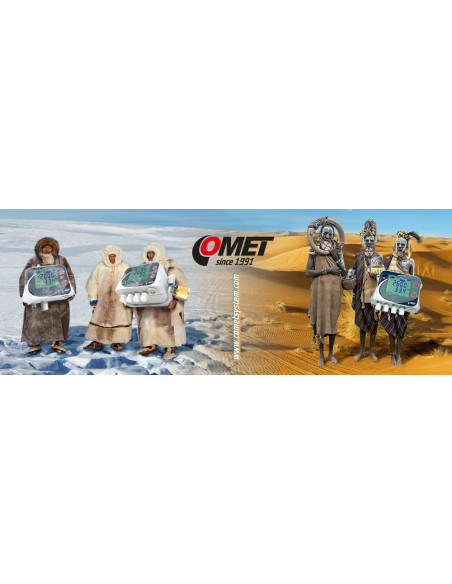 Comet System T6641 T6641 WebSensor com PoE para temperatura remota, umidade, CO2 (Ethernet)