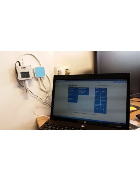 T6541 WebSensor - remote CO2 concentration thermo-hygrometer with Ethernet interface