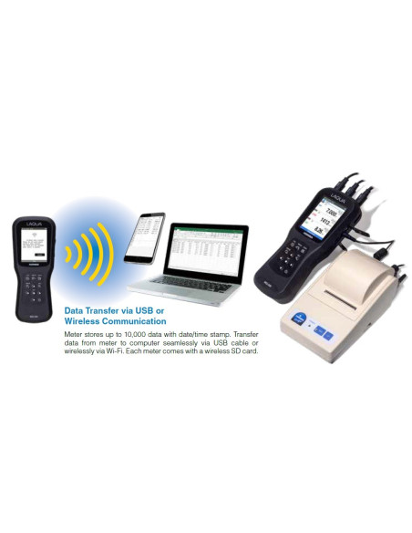 LAQUA WQ-330-K Medidores portátiles de Calidad del Agua