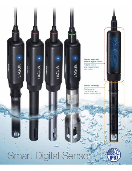 LAQUA WQ-330-K Medidores portátiles de Calidad del Agua