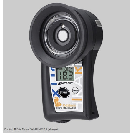Atago PAL-HIKARi-15 Pocket IR Brix Meter (Mango)