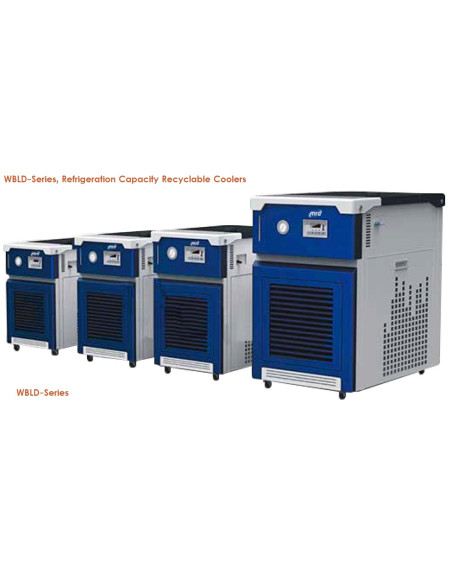 Enfriador de recirculación, 2000W @ 15 ° C, 1-10 bar, 30L / min