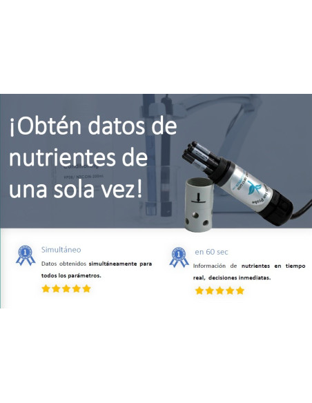 Imacimus Medidor Multi Ion para Análisis de suelos, agua, fertilizantes y plantas