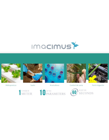 Imacimus Multi Ion Meter para análise de solos, água, fertilizantes e plantas