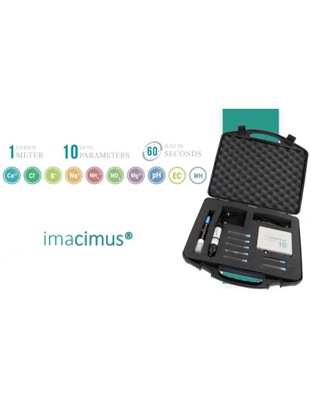 Imacimus Medidor Multi Ion para Análisis de suelos, agua, fertilizantes y plantas