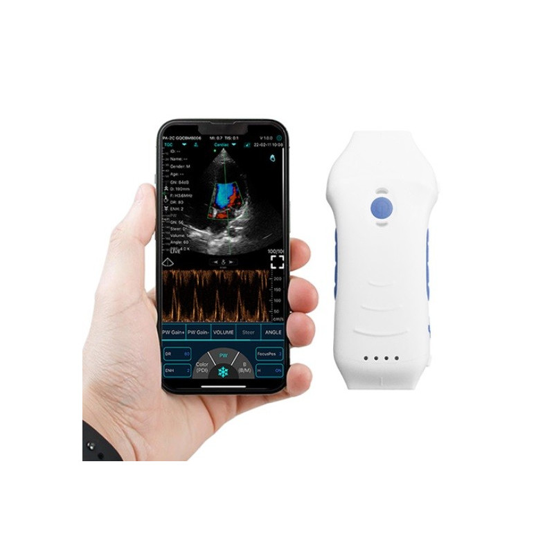 Konted C10HL Dual-probes Multipurpose Ultrasound Phased + Linear Probe