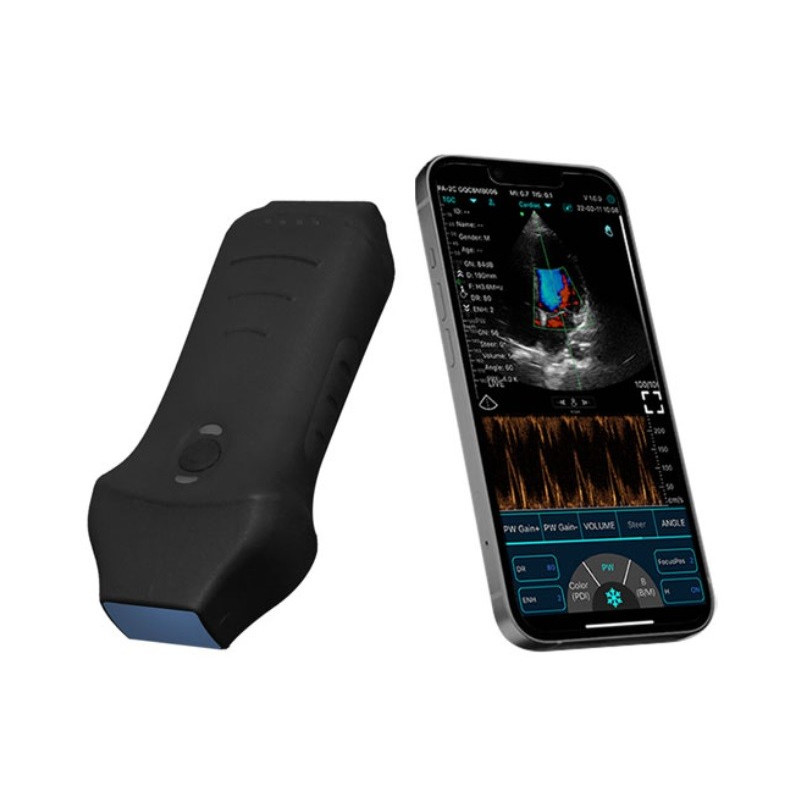 Konted C10HL Dual-probes Multipurpose Ultrasound Phased + Linear Probe