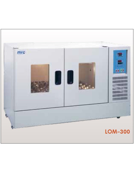MRC Lab LOM-300 Incubadora de Laboratorio con agitación orbital, puerta doble