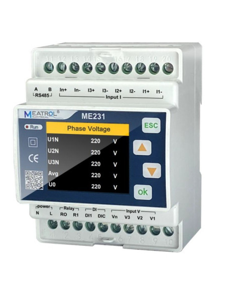 Meatrol ME231 Three-phase multifunctional smart meter