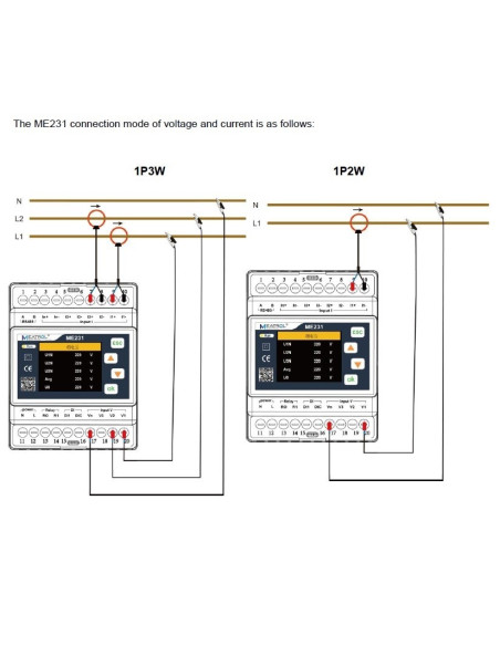 Meatrol ME231 Three-phase multifunctional smart meter