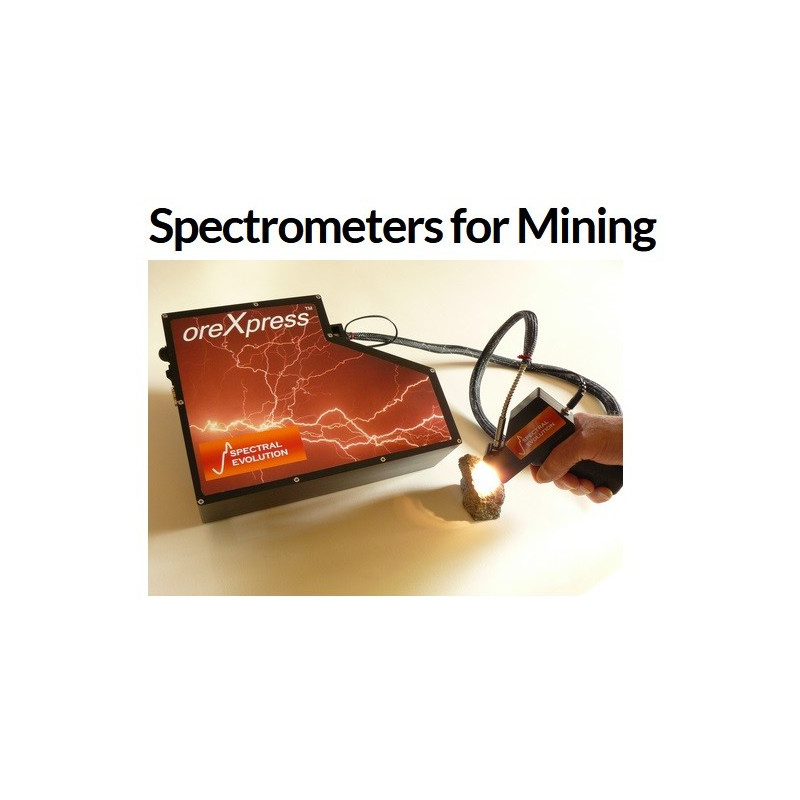 oreXpress: Spectral Evolution Field Portable Spectrometers for Mining