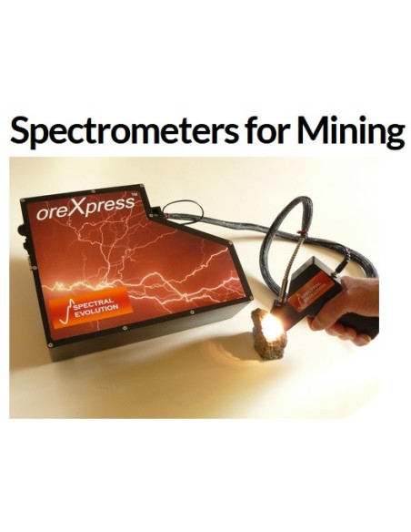 oreXpress: Spectral Evolution Field Portable Spectrometers for Mining