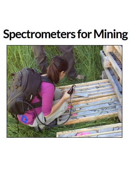 Spectral Evolution oreX, Portable Field Spectrometers for Mining