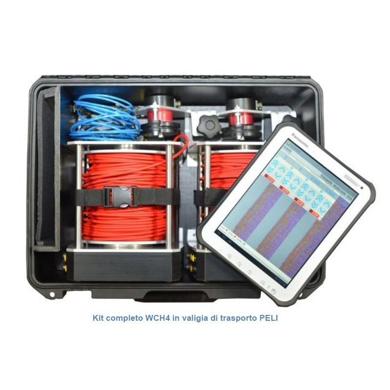 Mae WCH-4 Kit Completo em caixa de transporte pelicano