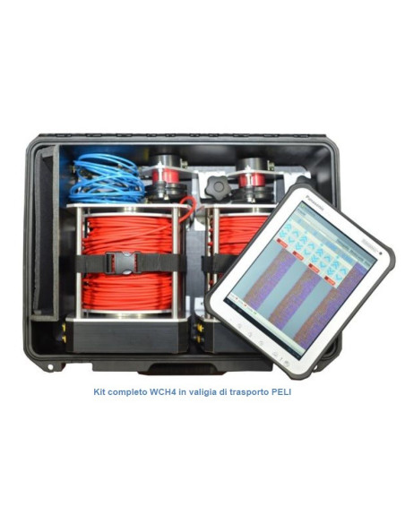 Mae WCH-4 Kit Completo em caixa de transporte pelicano