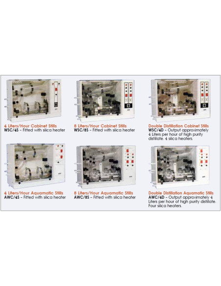 MRC AWC-4 Destilador de água 4 litros/hora