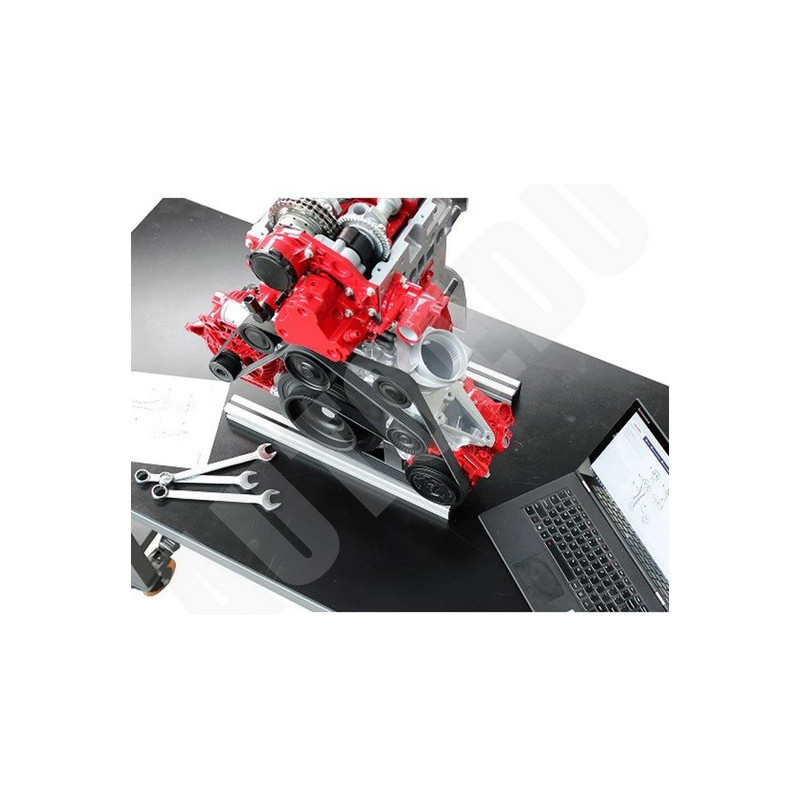 IVDD-CR02 Modelo Seccionado de Motor Diesel Common Rail DOHC