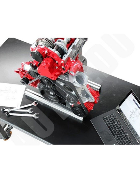 IVDD-CR02 Diesel DOHC Common Rail Engine Cutaway Model