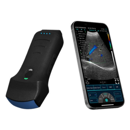 Konted C10TX Sonda dual ultrasónica Multiuso convexa + lineal + escaner cardíaco