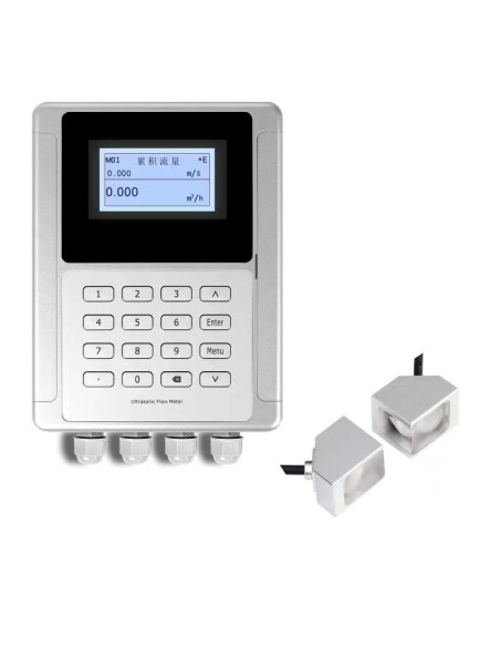 GUF-1000L Medidor de Caudal ultrasónico de tipo fijo