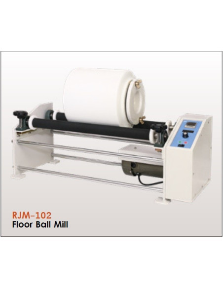 Moinho de rolos MRC RJM-102 para frascos, 650 mm, dia. 120-350mm