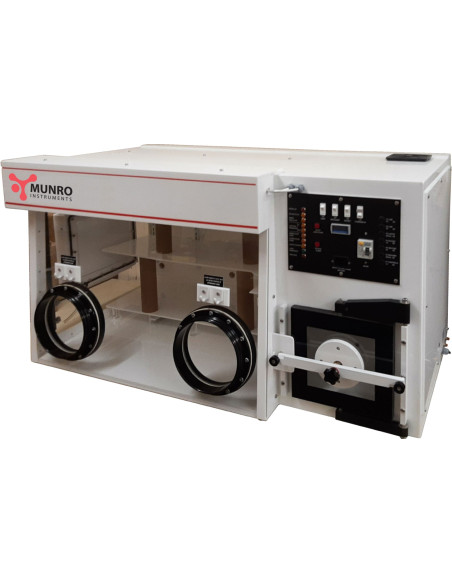 Munro AW400TG Cámaras anaeróbicas-2 guantes, 400 placas de Petri