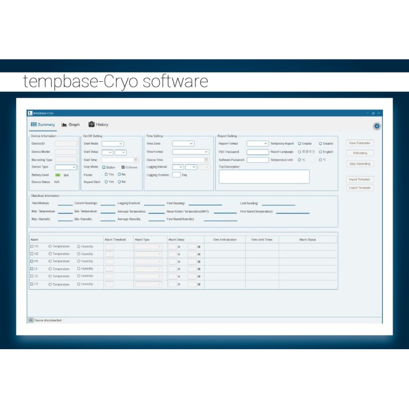 Tempmate-C1 solución para monitorización de Hielo seco y Crio