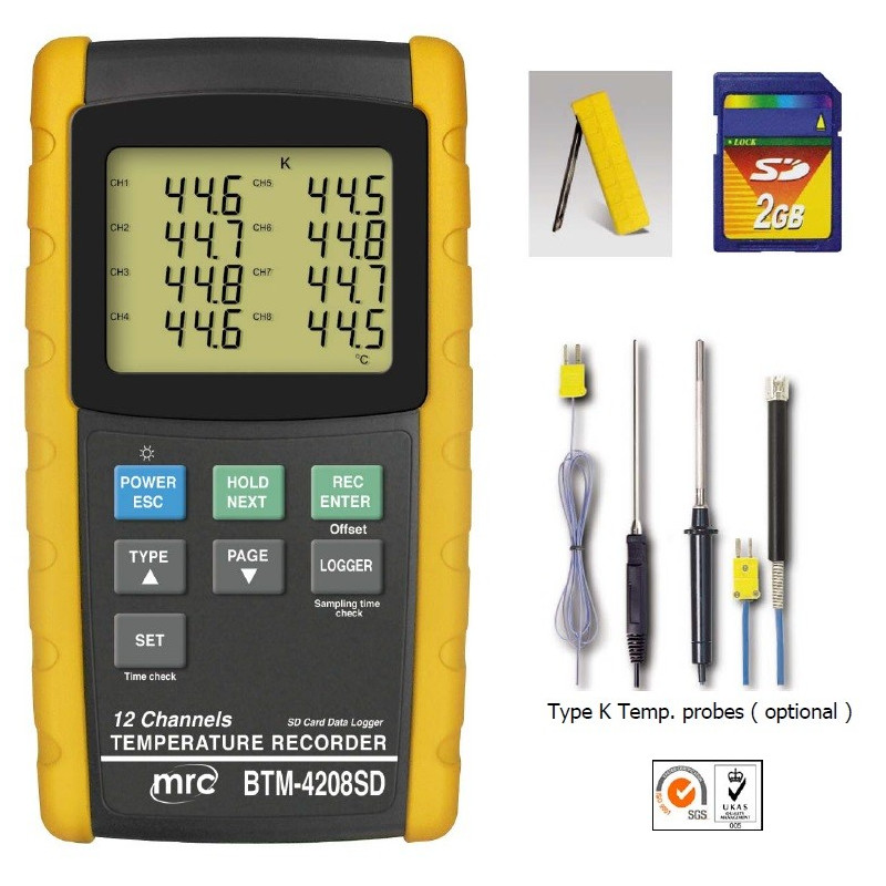 MRC BTM-4208SD (Termopares Tipo K opcionais)