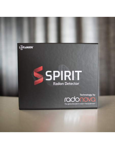 Radonova SPIRIT Radonlogger, Medição de acompanhamento em locais de trabalho e residências