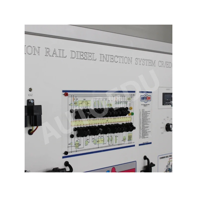 AutoEDU MSCR01 Sistema de Control de Motor Diésel CR/EDC 15 Entrenador Educativo