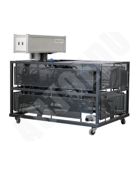 MVCR05 Educational Diesel engine trainer with CR (common rail), AD Blue EURO 6