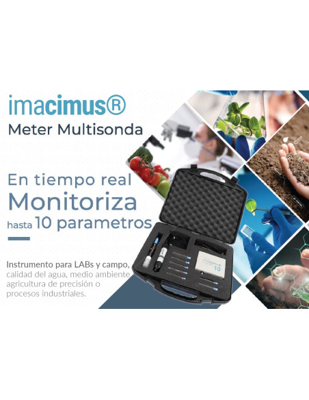 Imacimus Medidor Multi Ion para Análisis de suelos, agua, fertilizantes y plantas