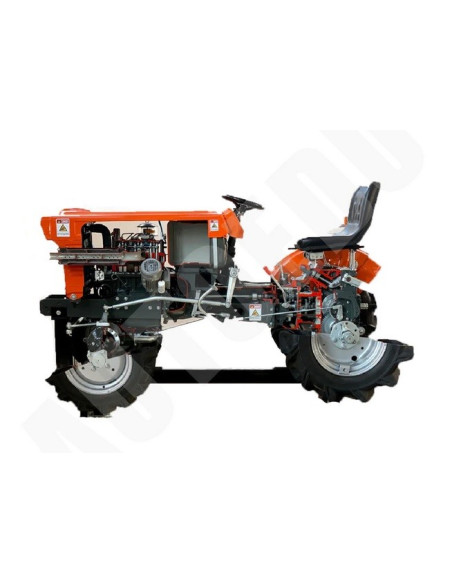 AutoEDU AE38000E 4 wheel drive farm tractor “KUBOTA” CUTAWAY Educational Trainer