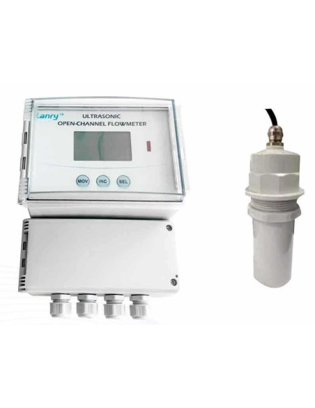 AO-UOL-A Ultrasonic Open Channel Level and Flow Meter Sensor
