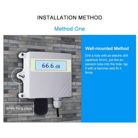 CC-E04 Sensor de ruido de varilla larga de alta especificación