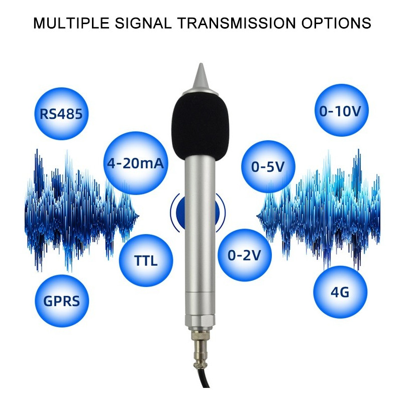 CC-E04 Sensor de ruido de varilla larga de alta especificación