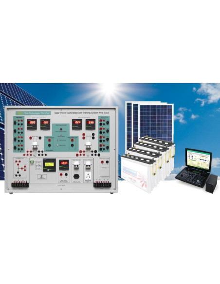 Nvis 436T Sistema de formação e geração de energia solar.