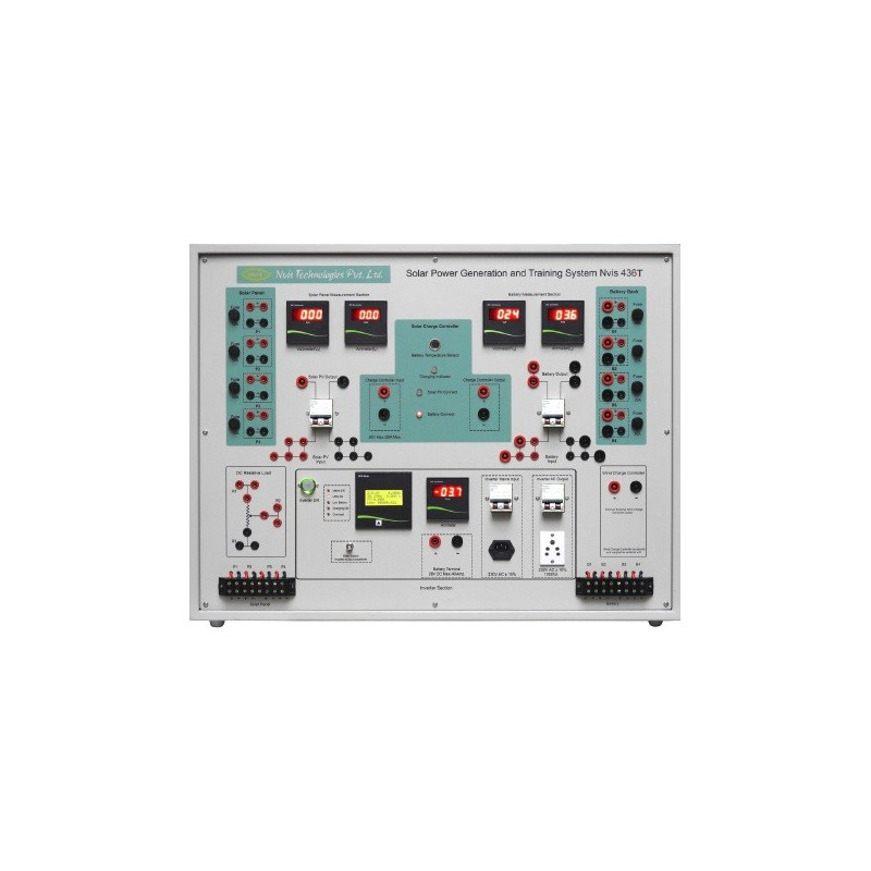 Nvis 436T Sistema de formação e geração de energia solar.