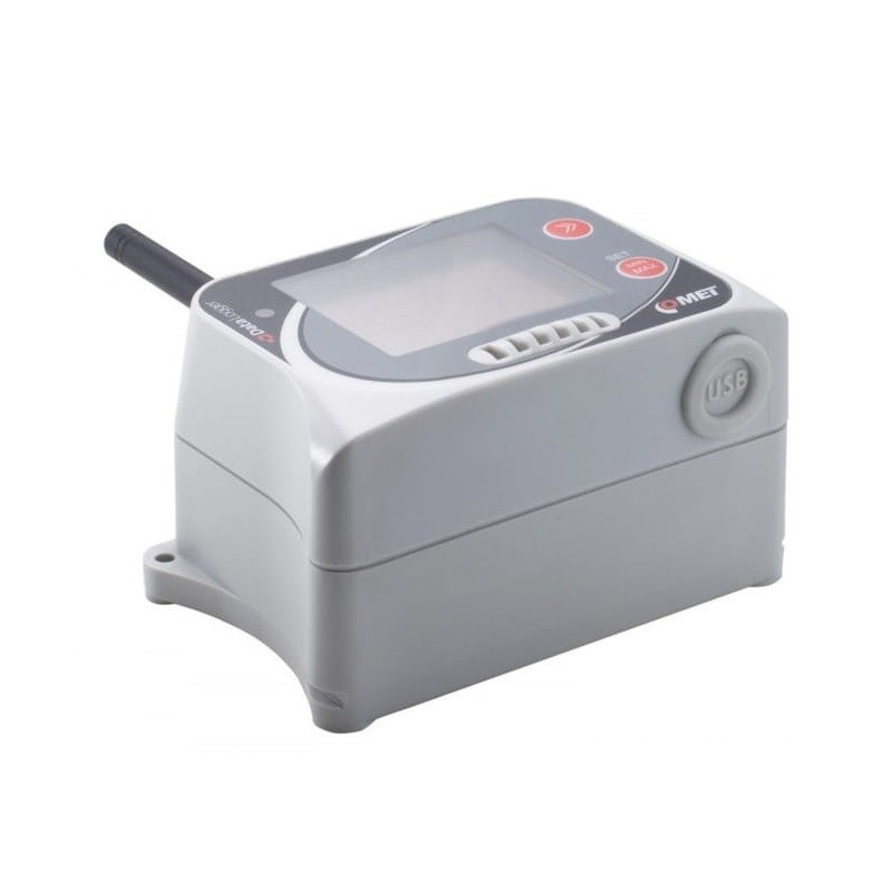 Comet U3832G Registrador de datos inalámbrico de temperatura y humedad relativa IoT Detector de inundaciones, módem 4G