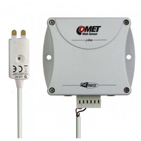 Comet P8653 Web Sensor with PoE - two channels with flood detector and binary inputs