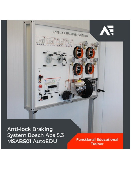 MSABS1 Simulador de Tablero de Entrenamiento del Sistema de Frenos ABS 5.3 BOSCH