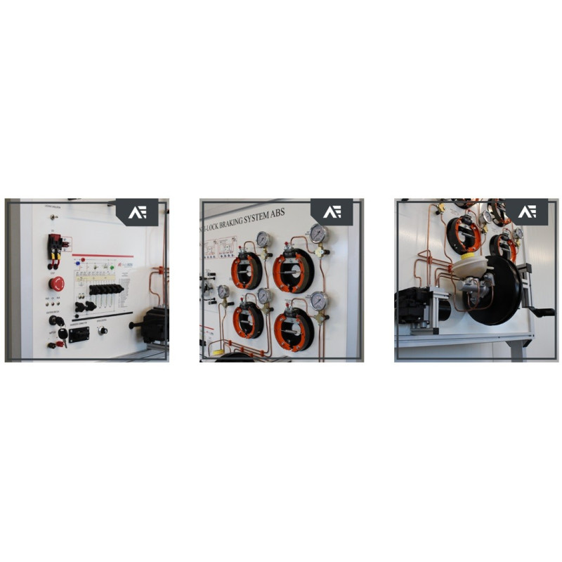 MSABS1 Simulador de Tablero de Entrenamiento del Sistema de Frenos ABS 5.3 BOSCH