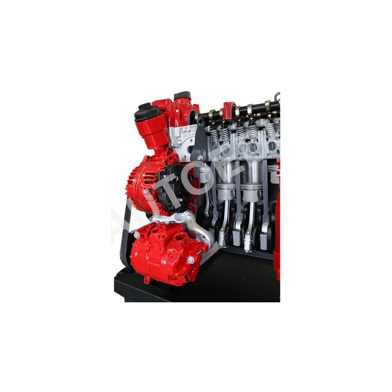 toEAutoEDU IVDB03 DOHC ½ corte instrutor educacional de motor a gasolina