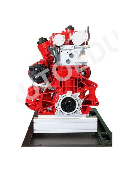 toEAutoEDU IVDB03 DOHC ½ corte instrutor educacional de motor a gasolina